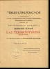 Eberhard Schade - Urkunde Bundesverdienstkreuz 1. Klasse 1958